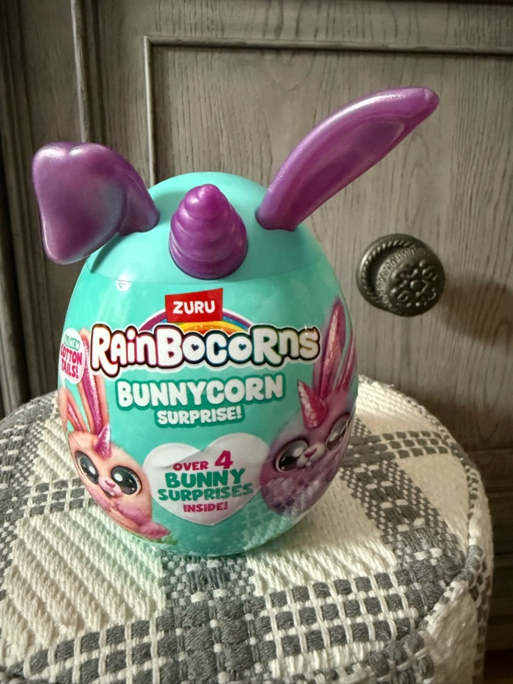 ZURU Rainbocorns Bunnycorn Surprise Toy - Teal & Purple